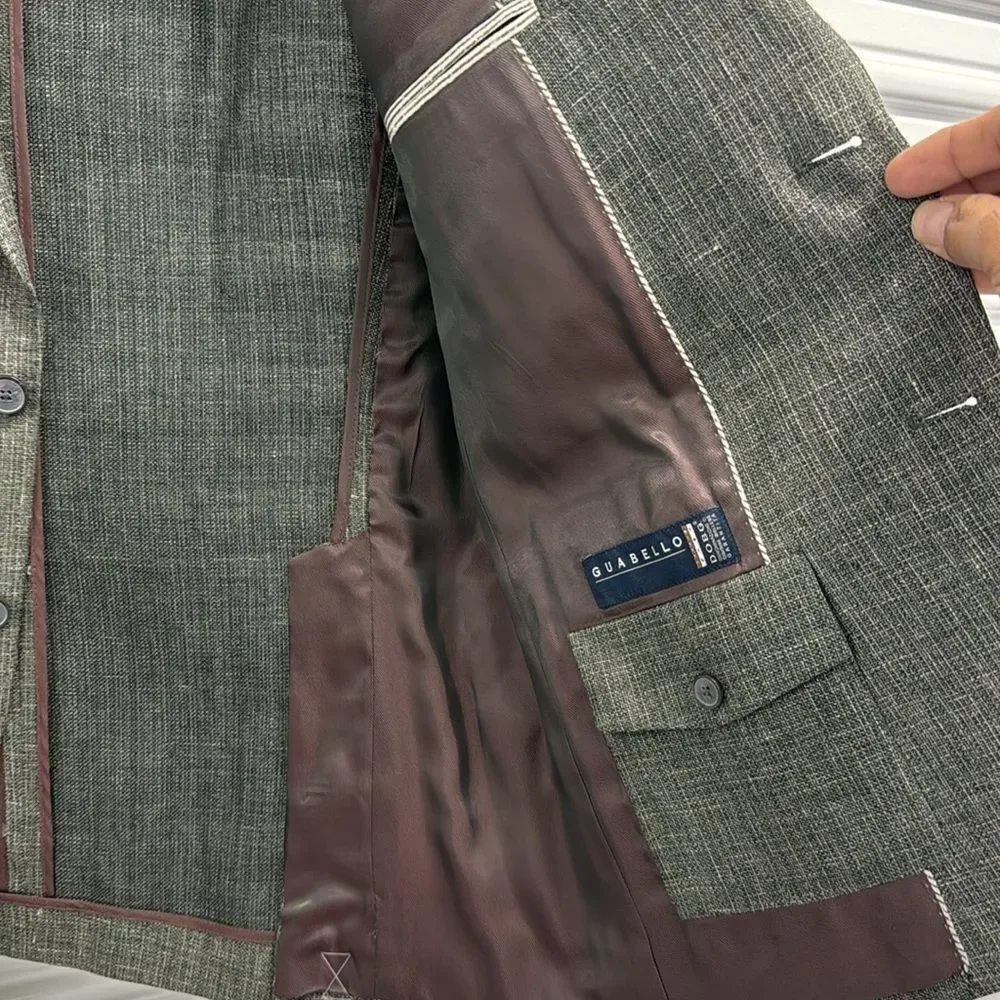 Joseph Abboud linen and wool sports jacket size 40 regular. NEW $399 - Picture 8 of 13